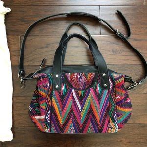 OOAK Nena & Co. Sonia Hupil Carryall Black Leather